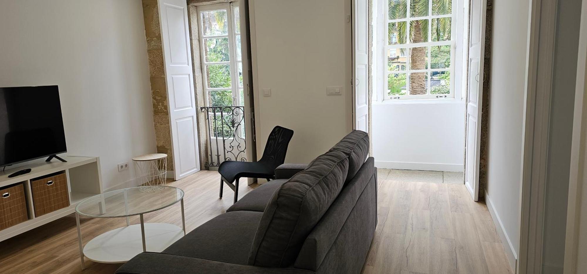 Apartamentos En El Centro - Plaza De Amboage - Wifi Φερόλ Εξωτερικό φωτογραφία