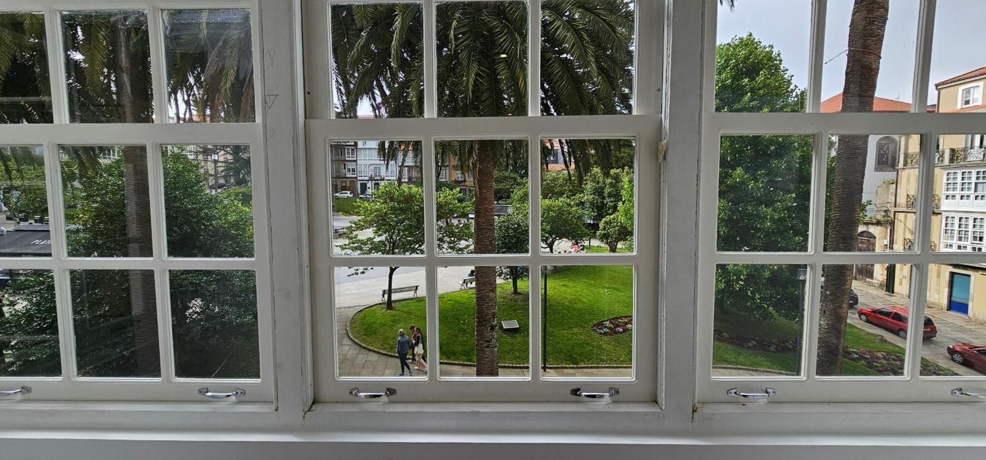 Apartamentos En El Centro - Plaza De Amboage - Wifi Φερόλ Εξωτερικό φωτογραφία
